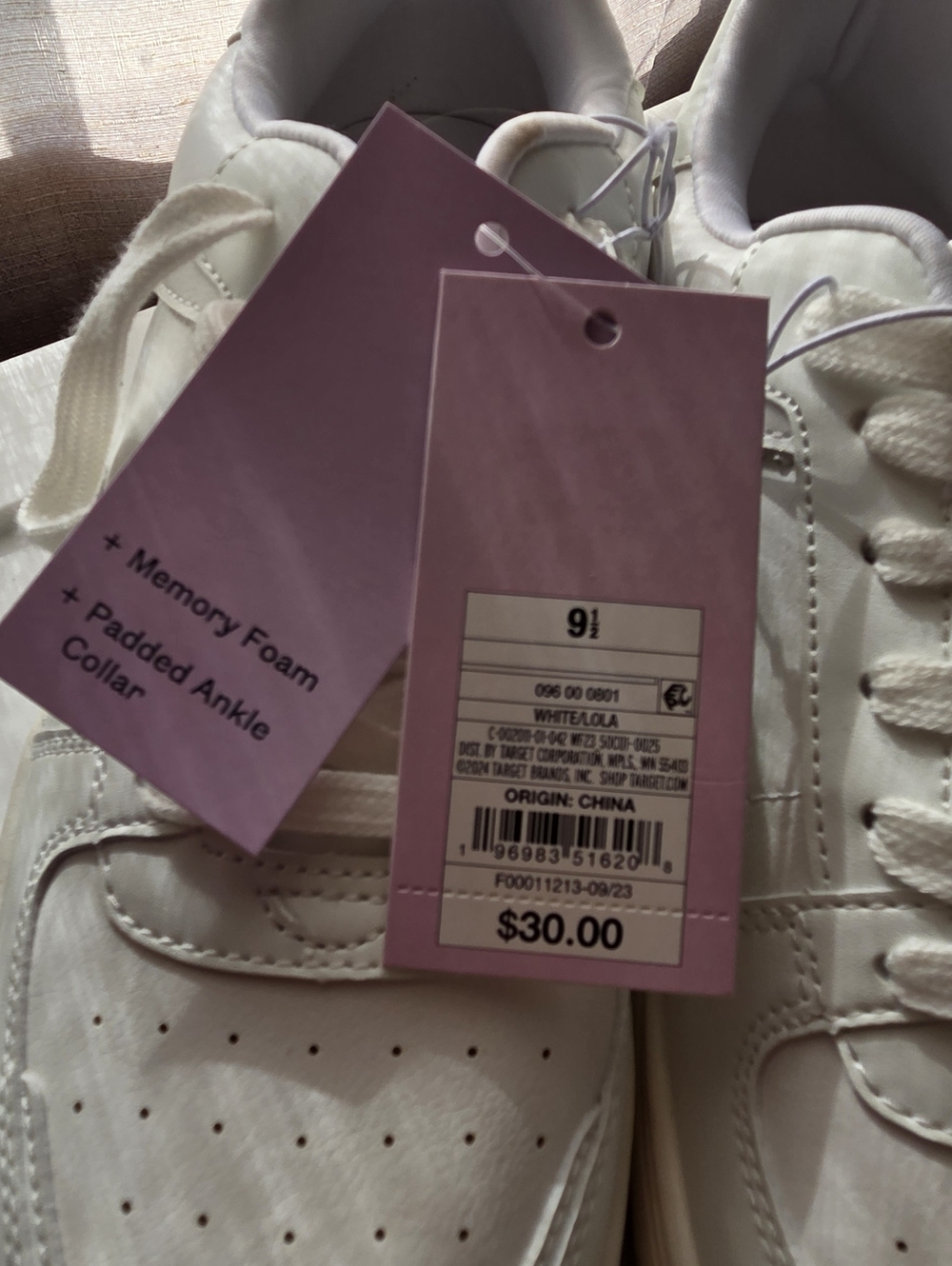 Classic White Women's Platform Sneakers - Minimalist Casual - Picture 5 of 6